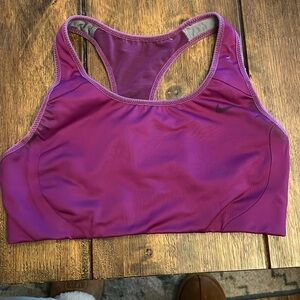 Nike Dri Fit Purple Sports Bra Size S